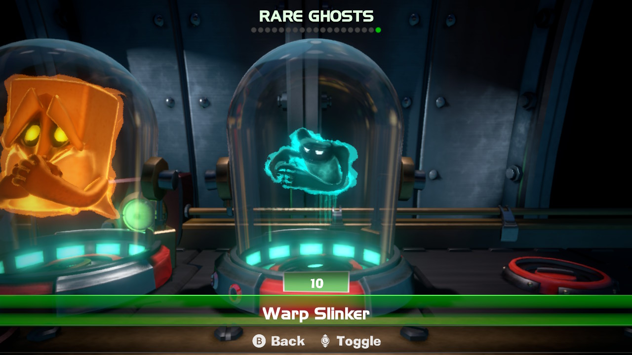 Luigis Mansion 3 Rare Ghosts