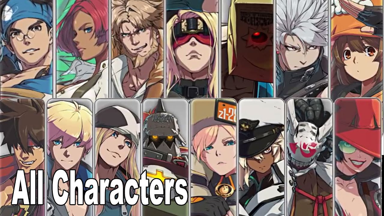 Guilty Gear Strive Characters